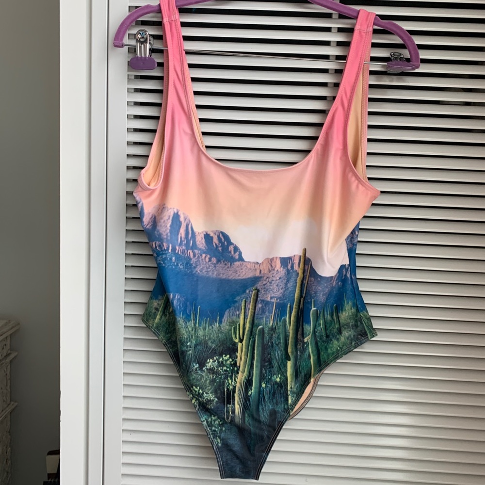 Forever 21 Swimsuit Desert Bodysuit